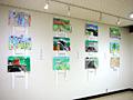 「登米市ふるさと絵画展2012」展示の様子